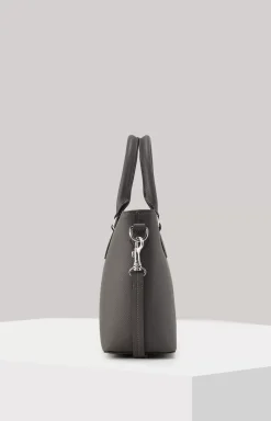 Lettera Ketty Handbag in Dark Grey