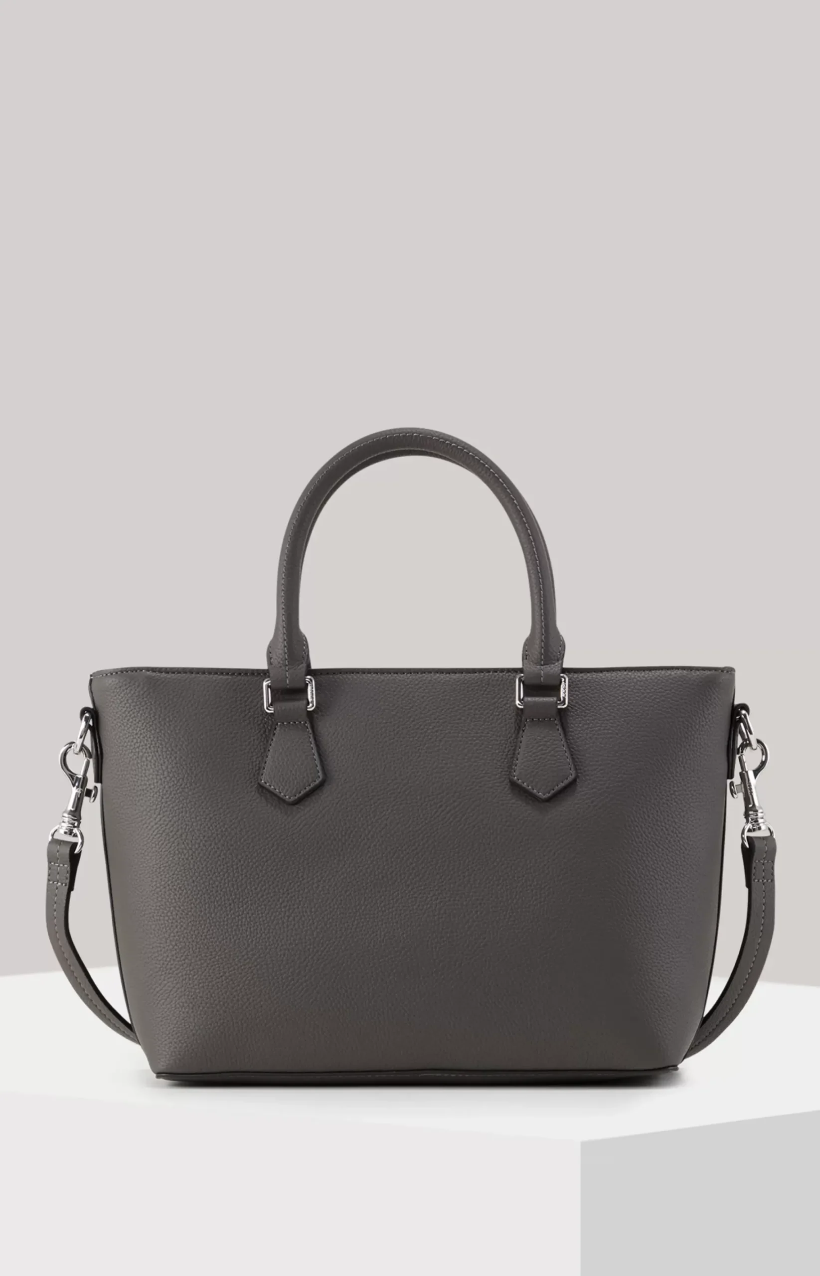 Lettera Ketty Handbag in Dark Grey