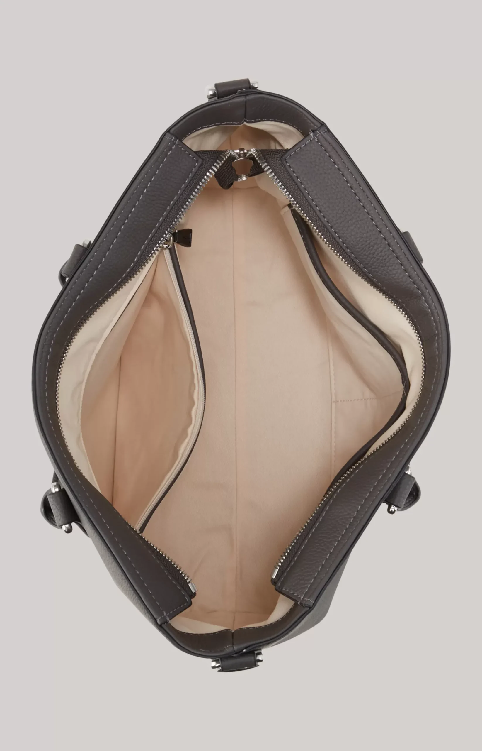 Lettera Ketty Handbag in Dark Grey