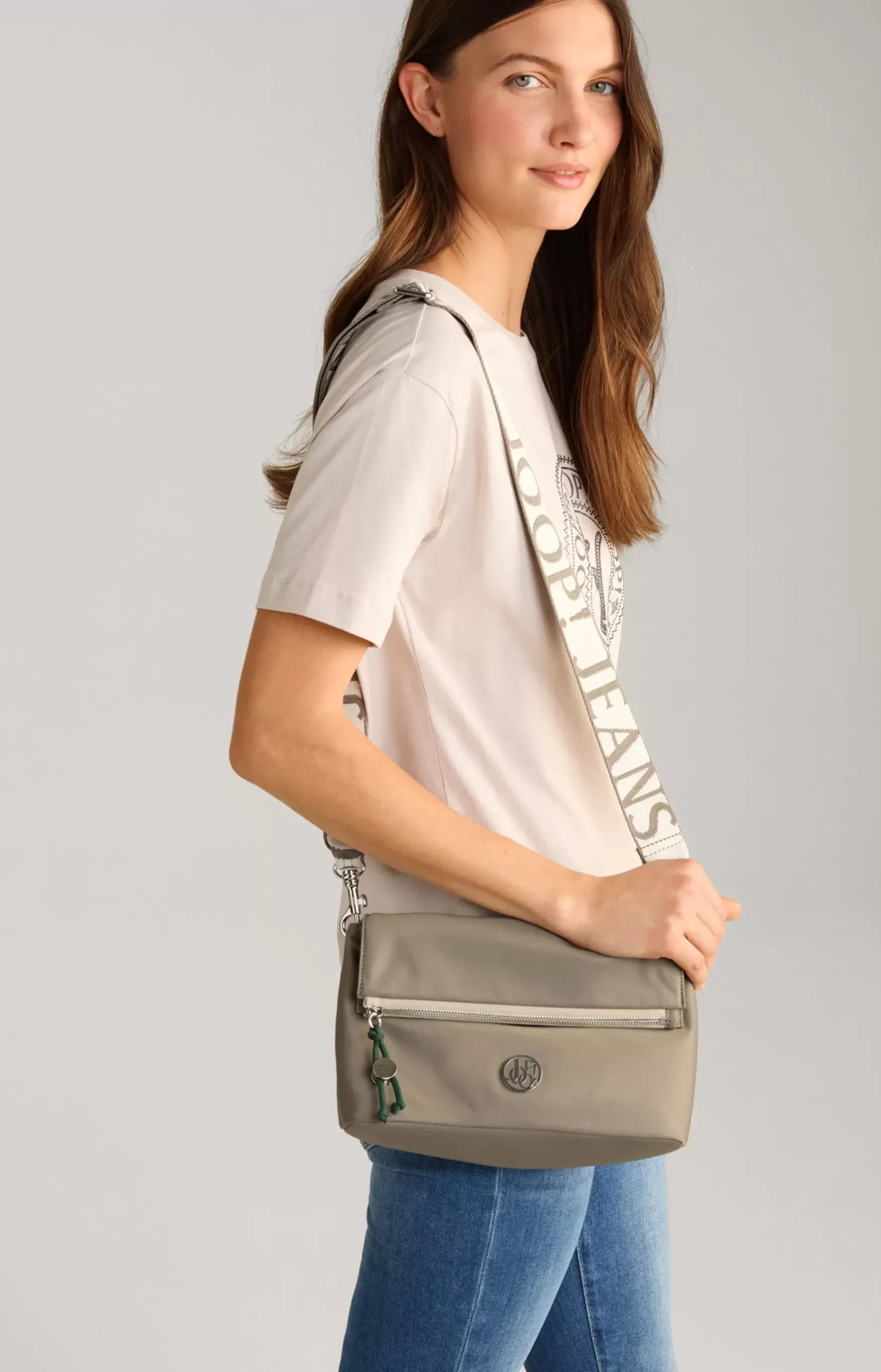 Lietissimo Lani Shoulder Bag in Grey