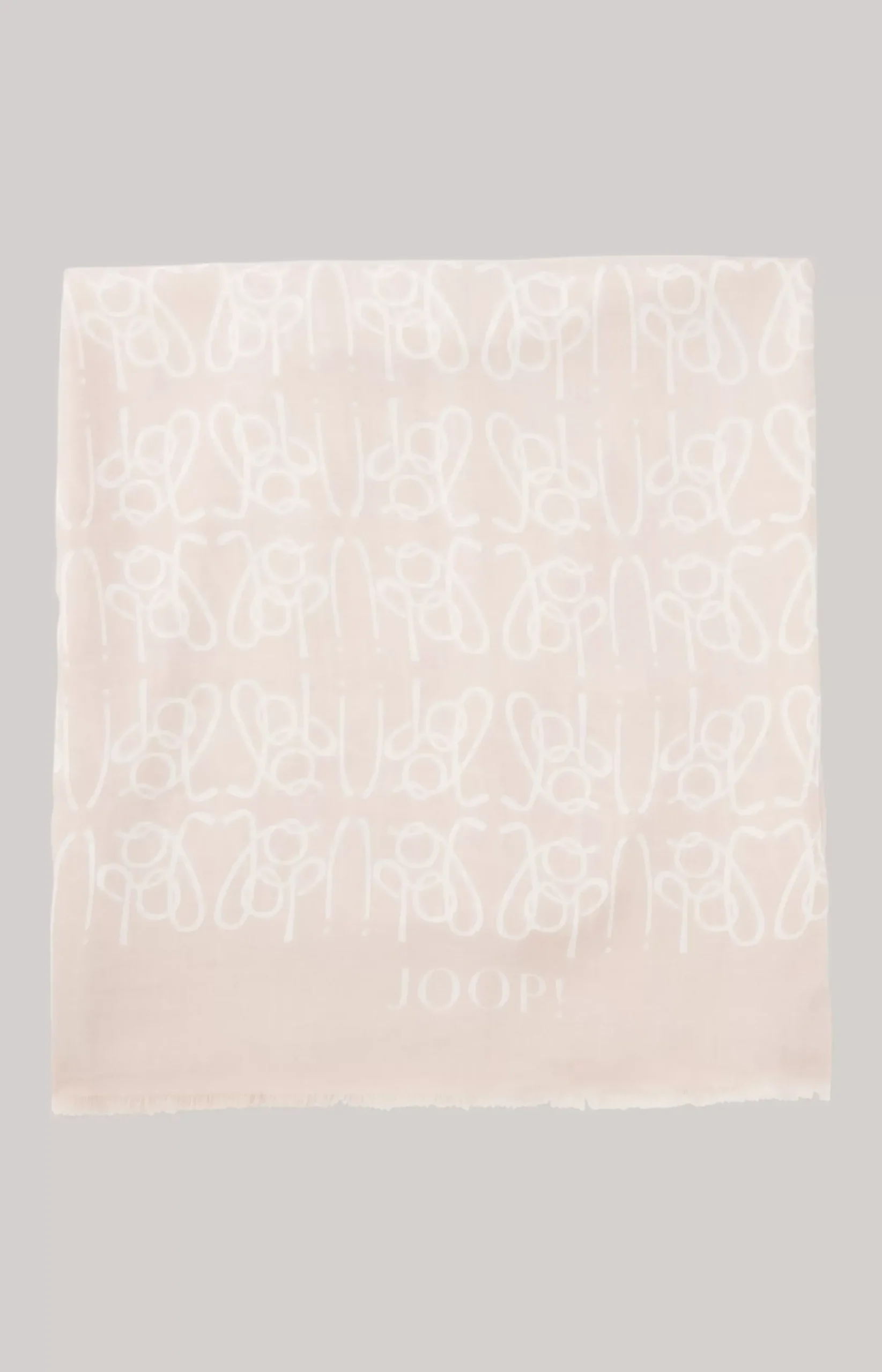 Logo Scarf in Rosé