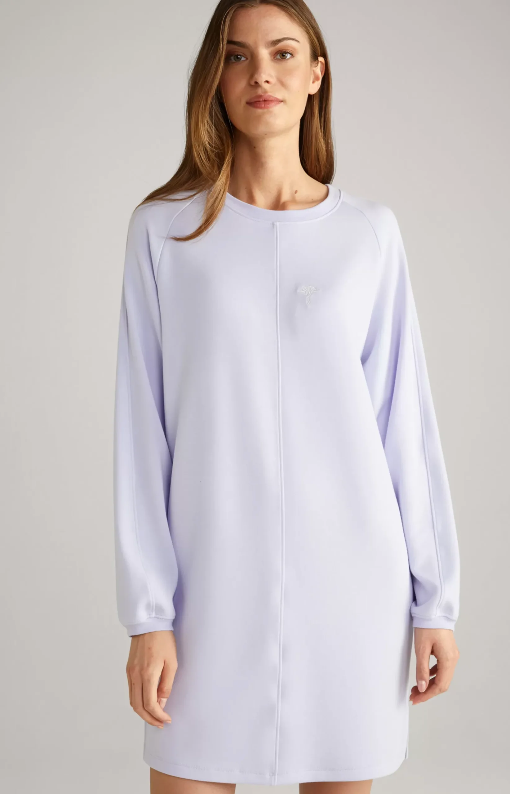 Long Loungewear Shirt in Lavender
