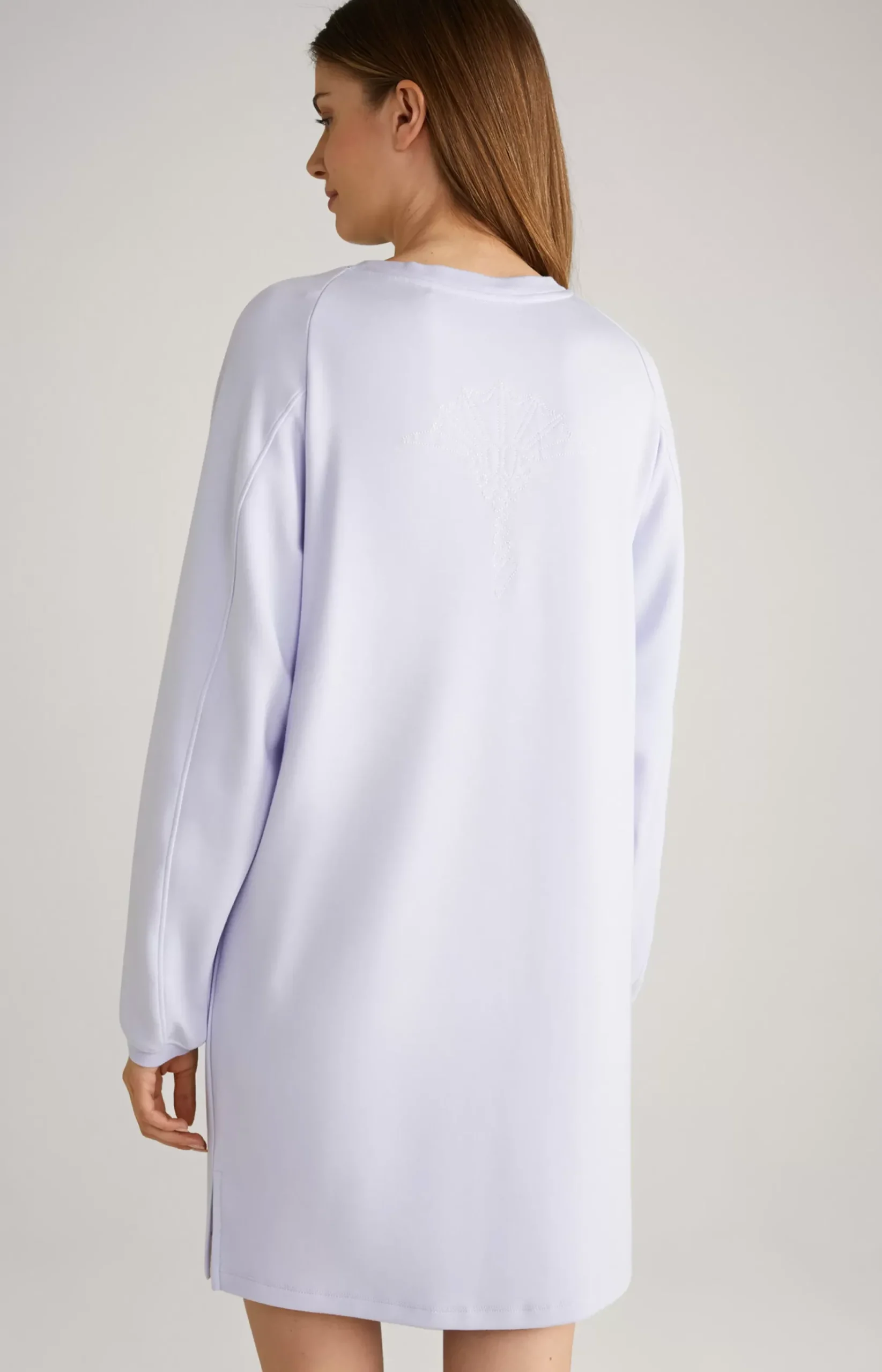 Long Loungewear Shirt in Lavender