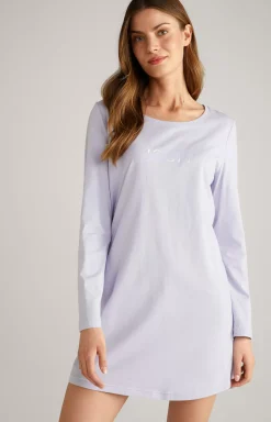 Long Loungewear Shirt in Lavender