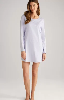 Long Loungewear Shirt in Lavender