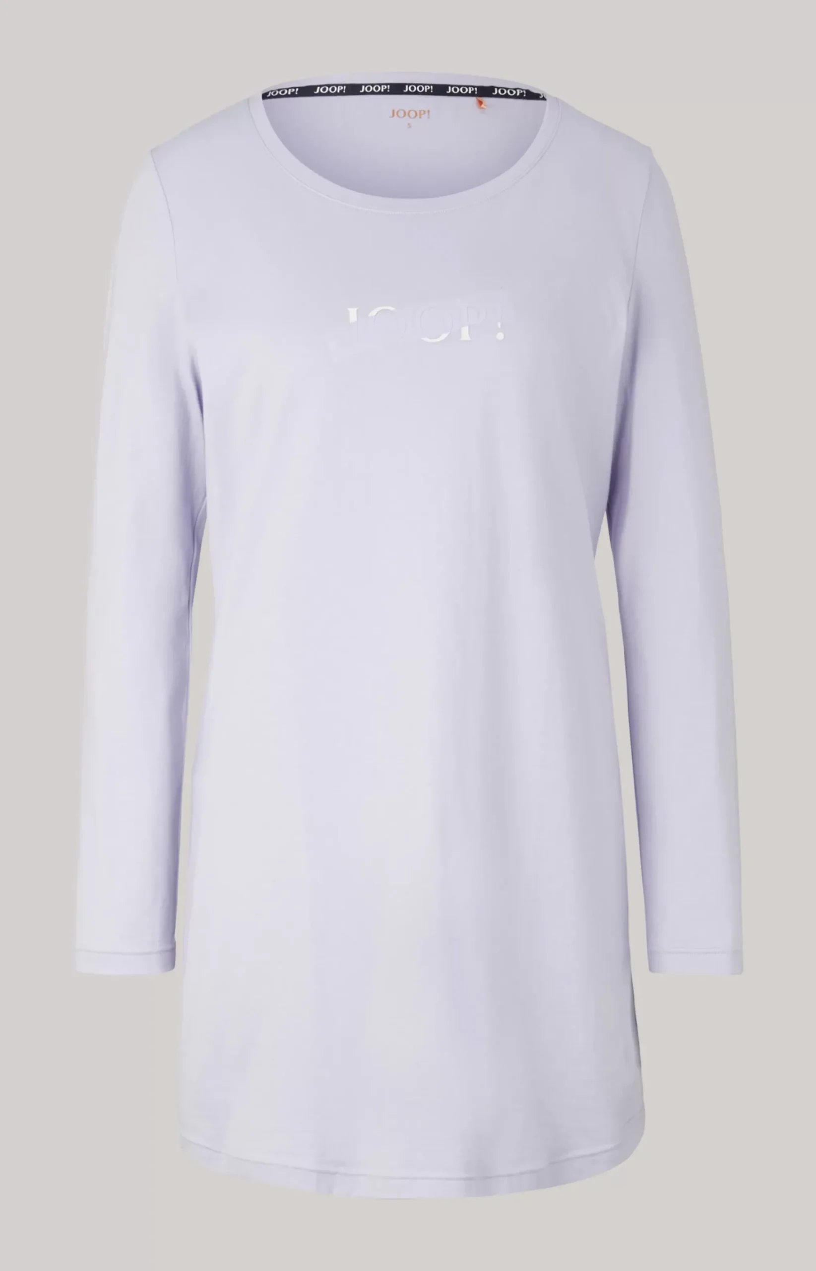 Long Loungewear Shirt in Lavender