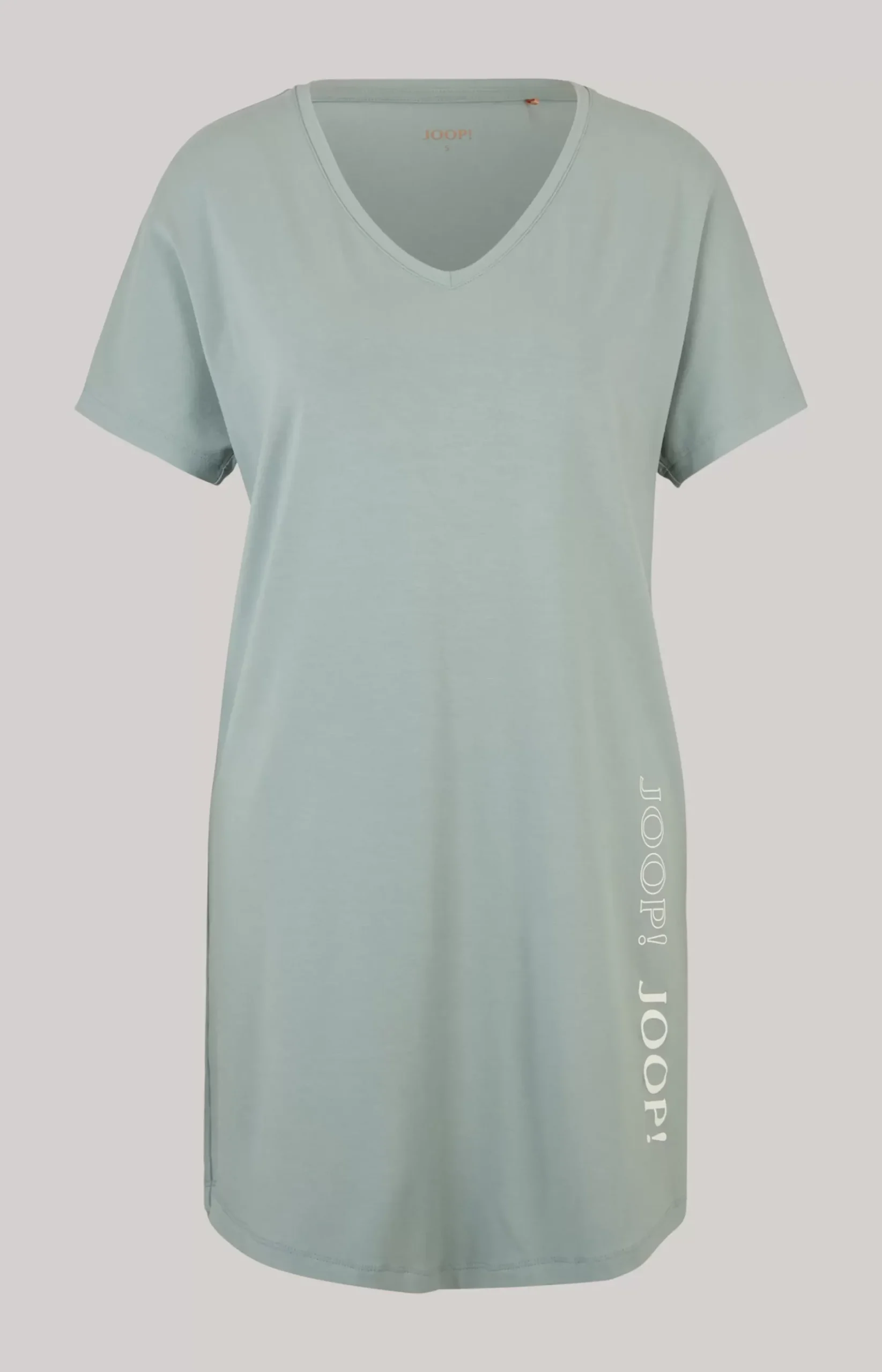 Long Loungewear Shirt in Sea Grass