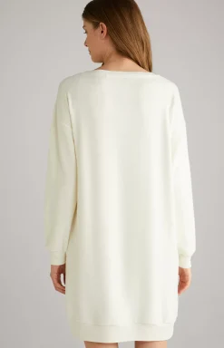 Long Loungewear Sweater in Milkshake