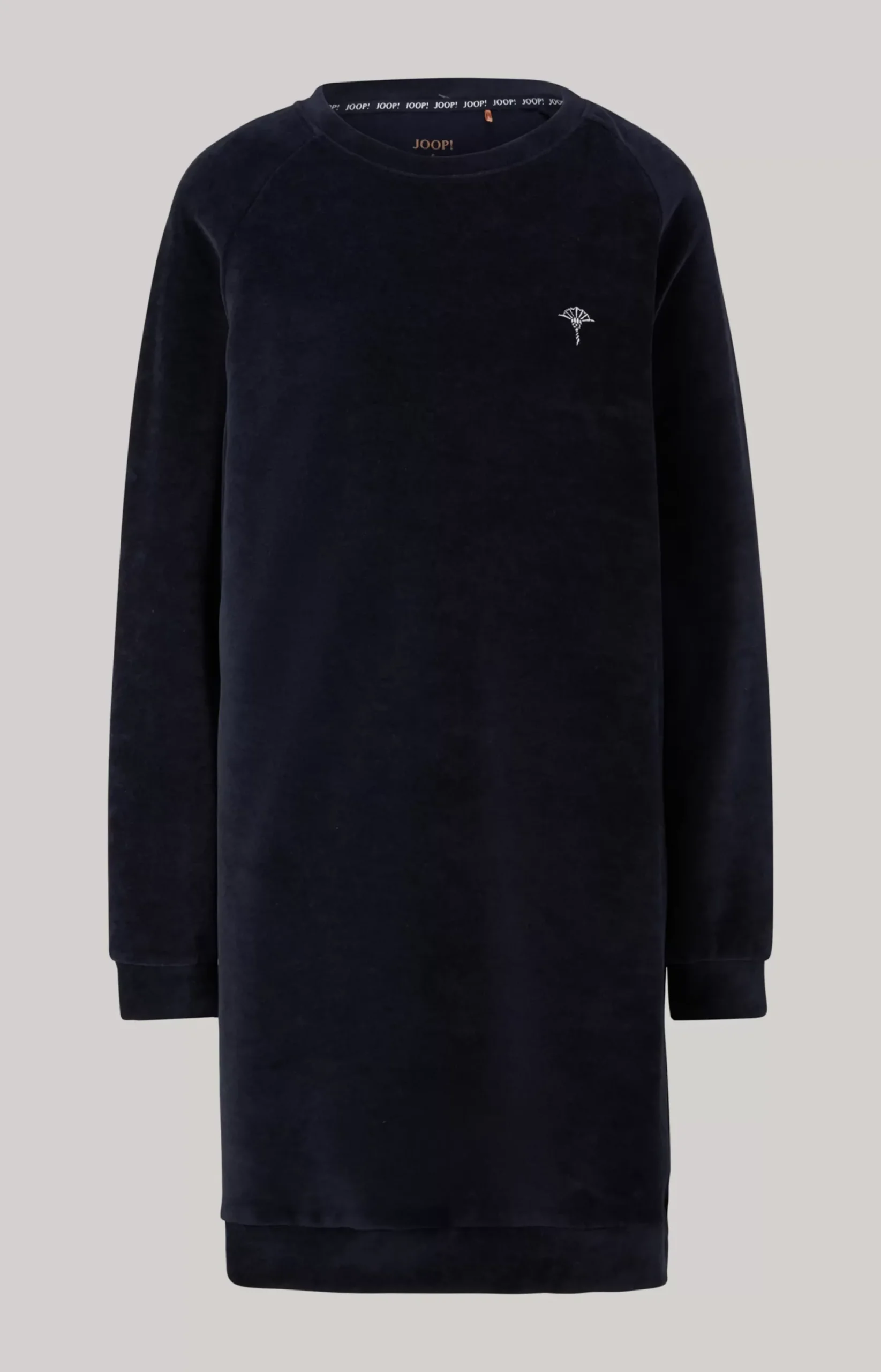 Long Loungewear Sweater in Midnight Blue