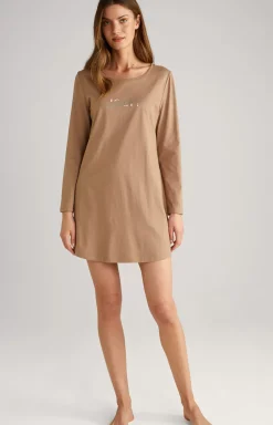 Long Shirt Loungewear in Camel