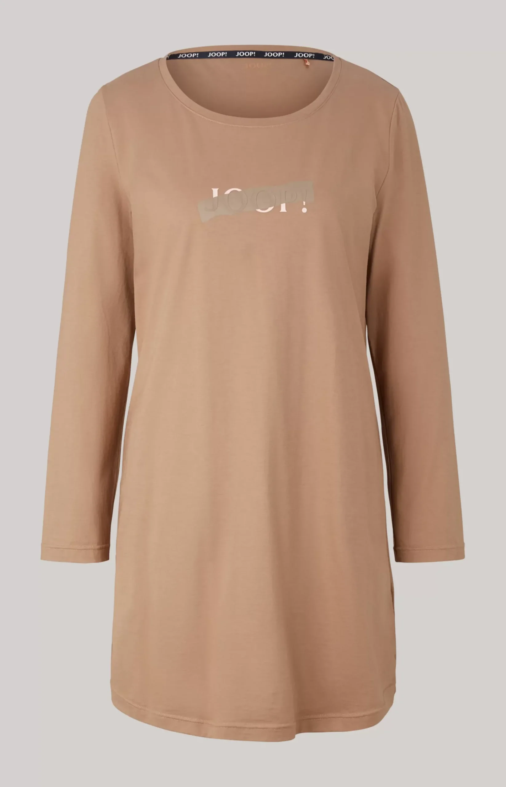 Long Shirt Loungewear in Camel