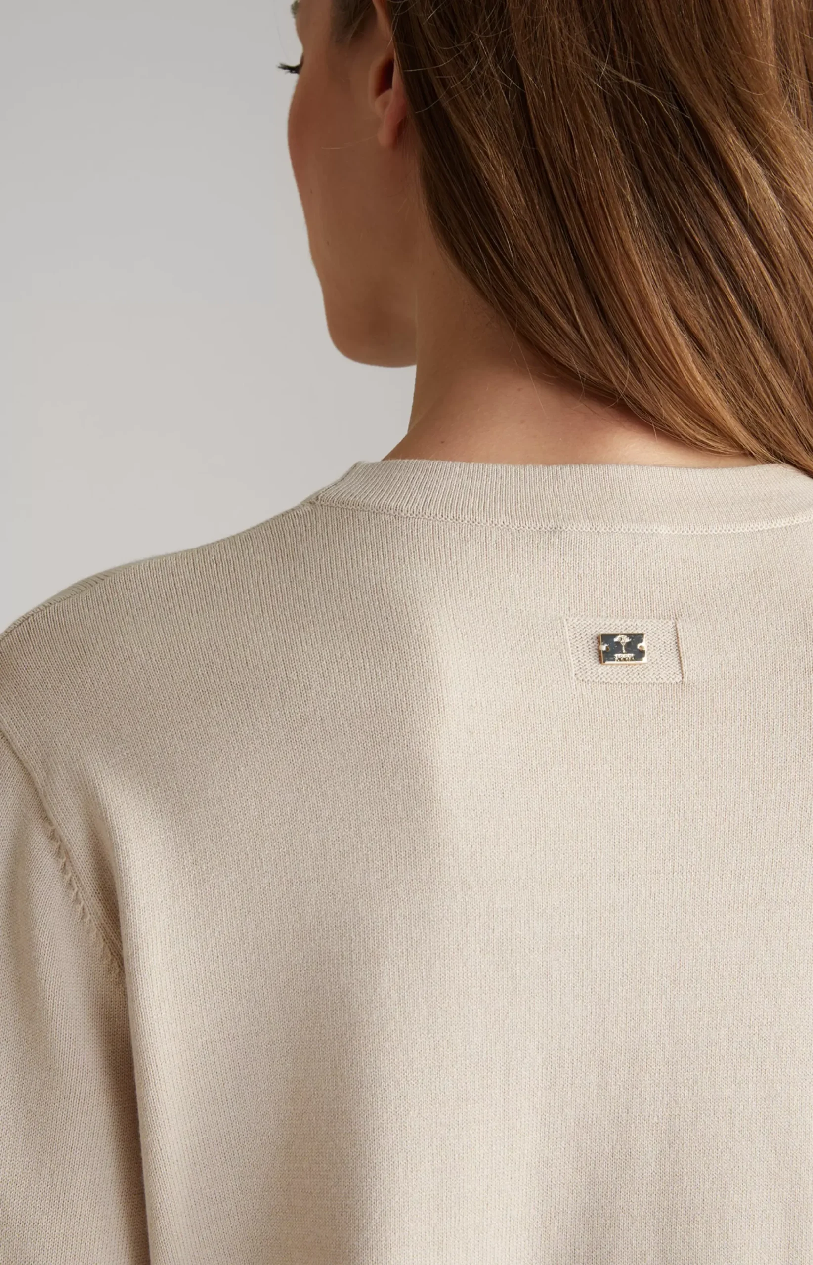 Long-sleeved Shirt in Champagne