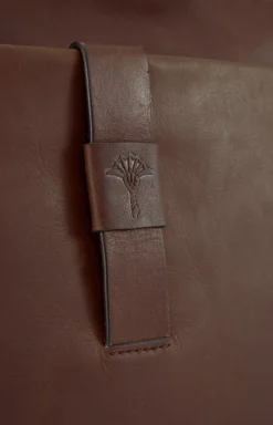 Loreto Samu business bag in Cognac Brown