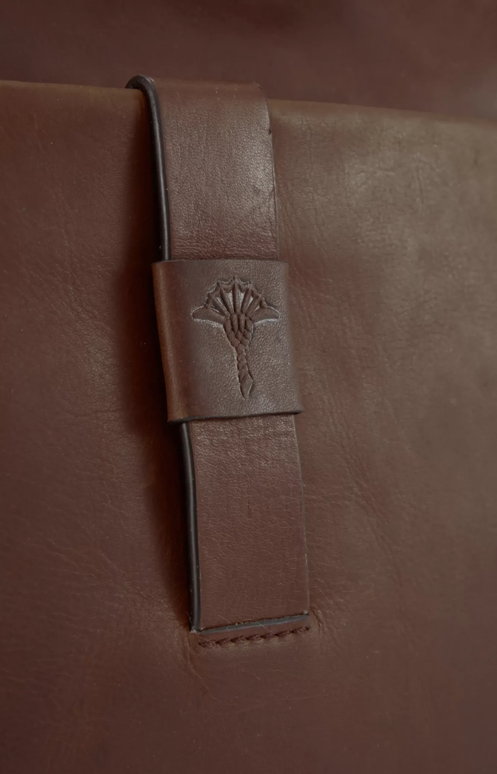 Loreto Samu business bag in Cognac Brown