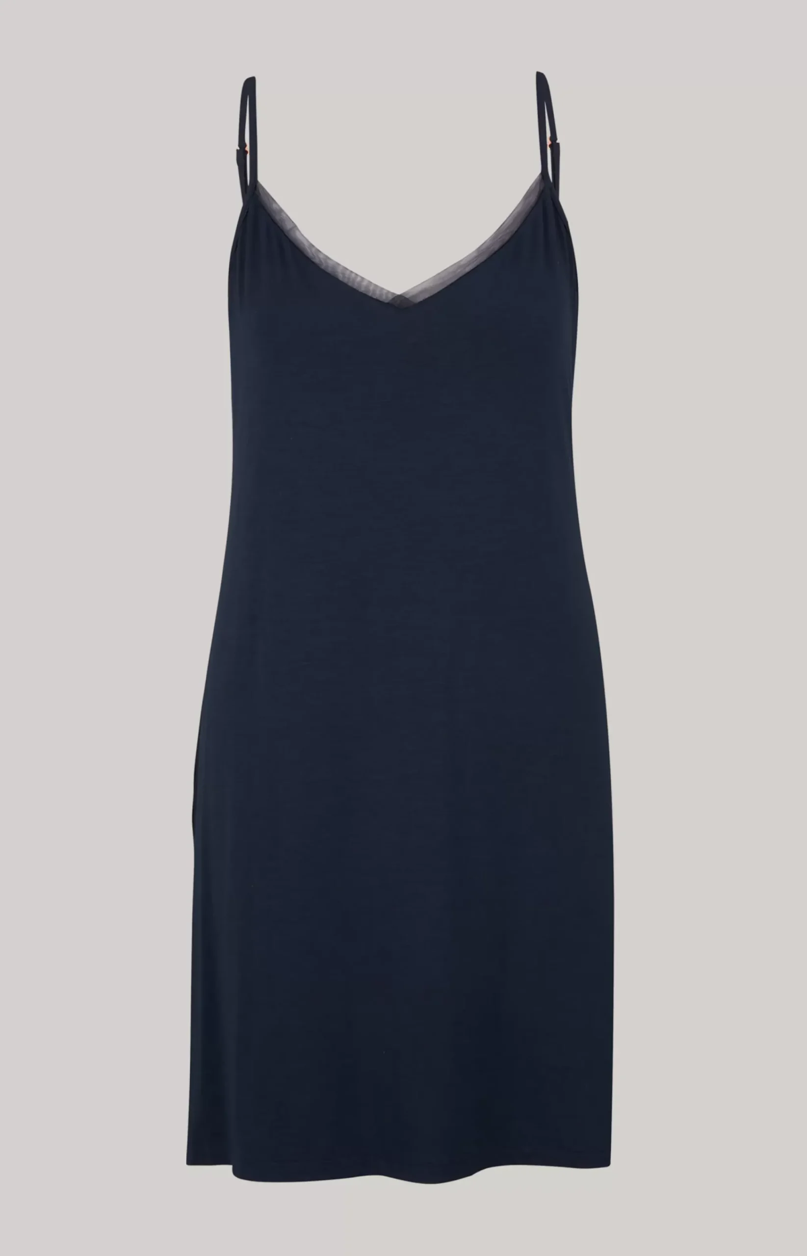 Loungewear dress in midnight blue