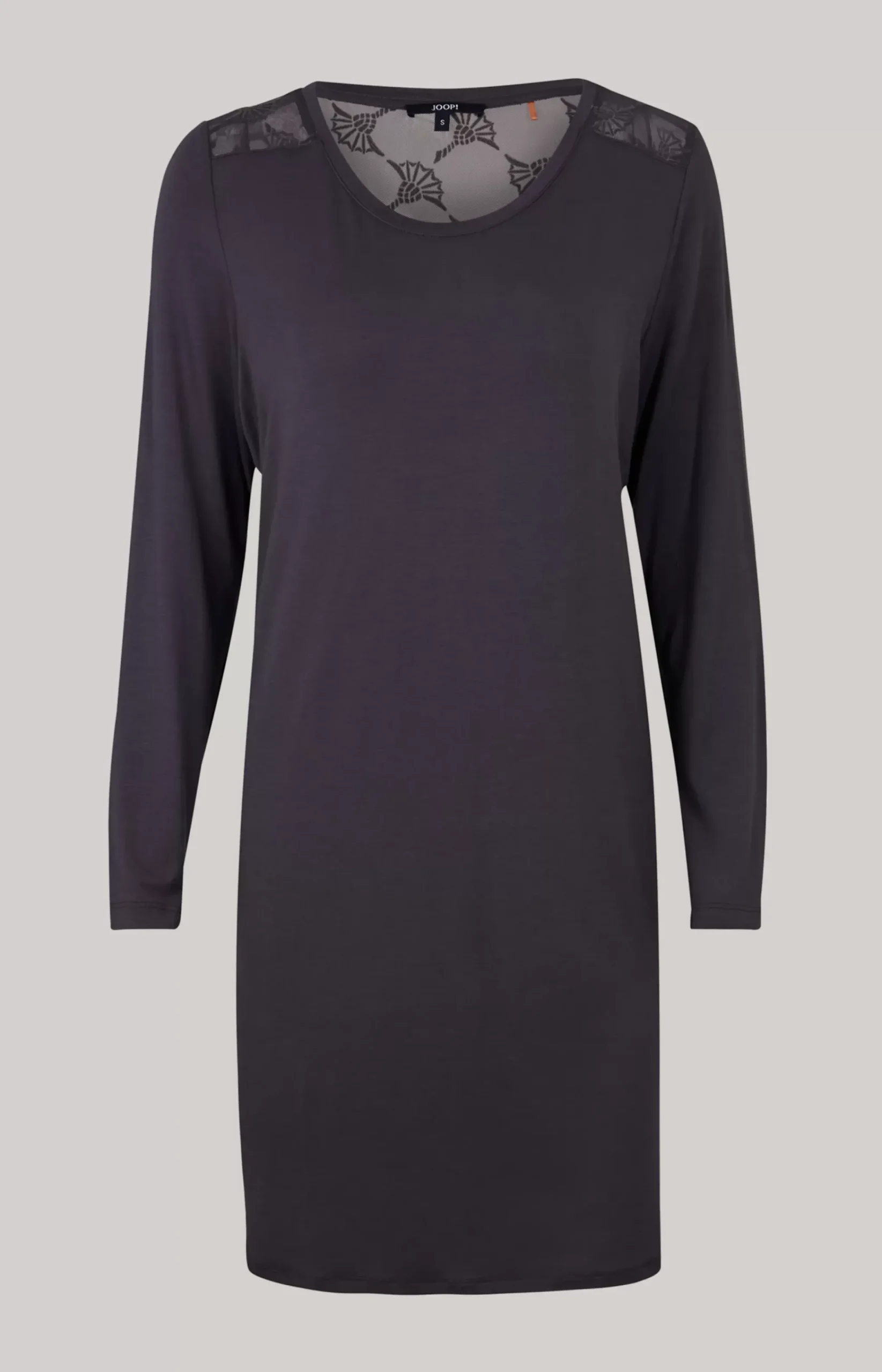 Loungewear Long Shirt in Anthracite