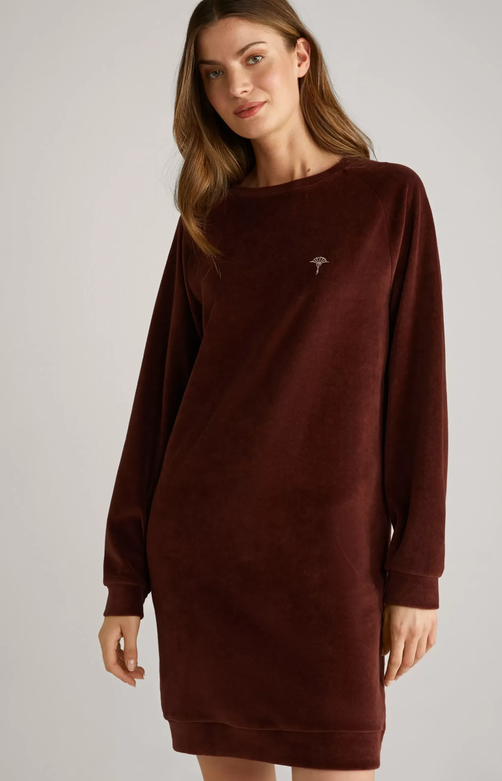 Loungewear Long Sweater in Coffee