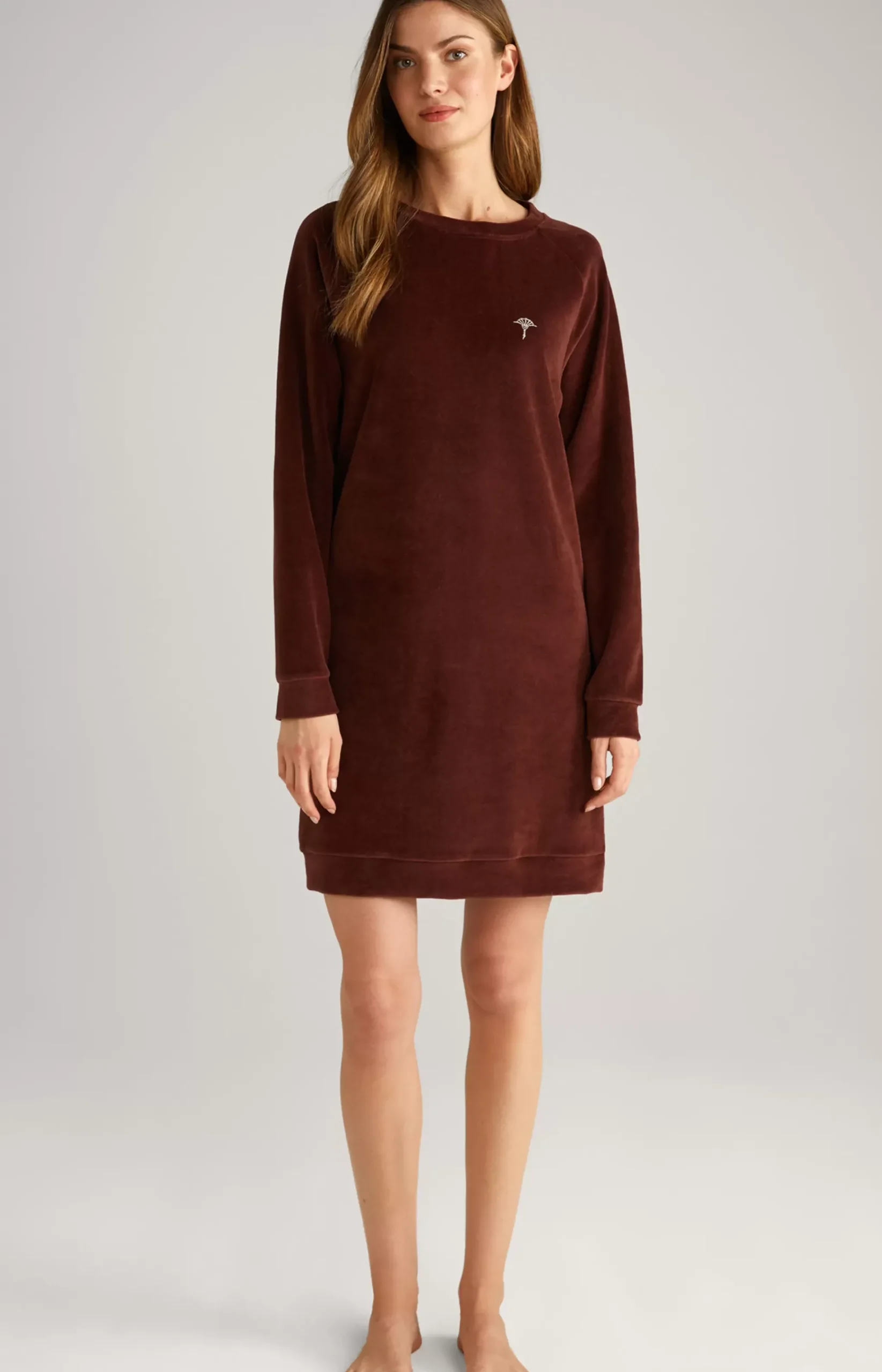 Loungewear Long Sweater in Coffee