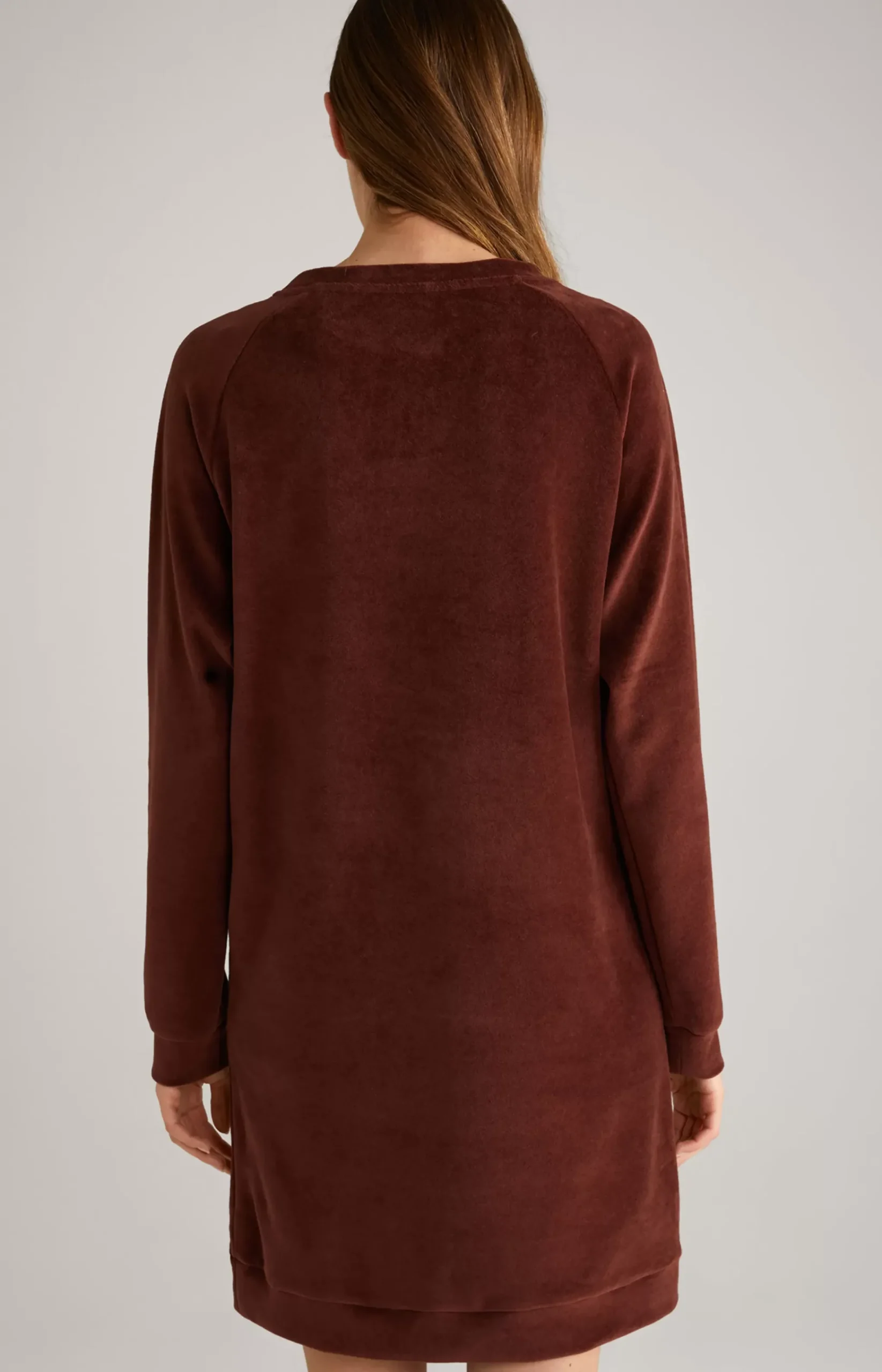 Loungewear Long Sweater in Coffee