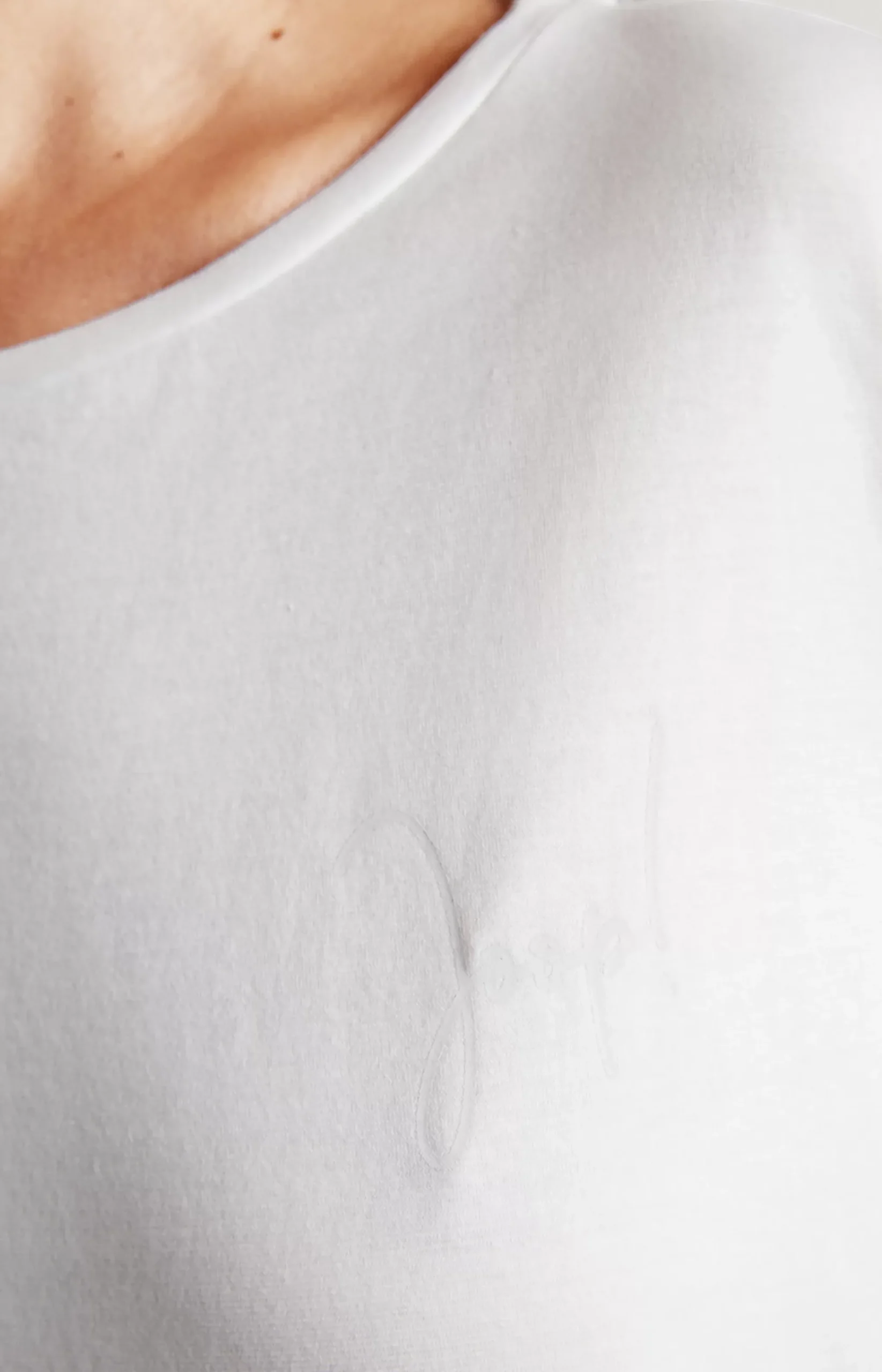 Loungewear long-sleeved top in White