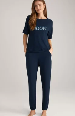 Loungewear Shirt in Midnight Blue