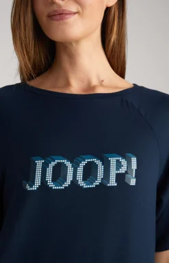 Loungewear Shirt in Midnight Blue