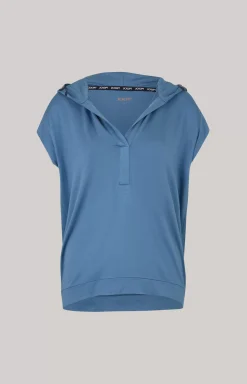 Loungewear Shirt in Ocean Blue