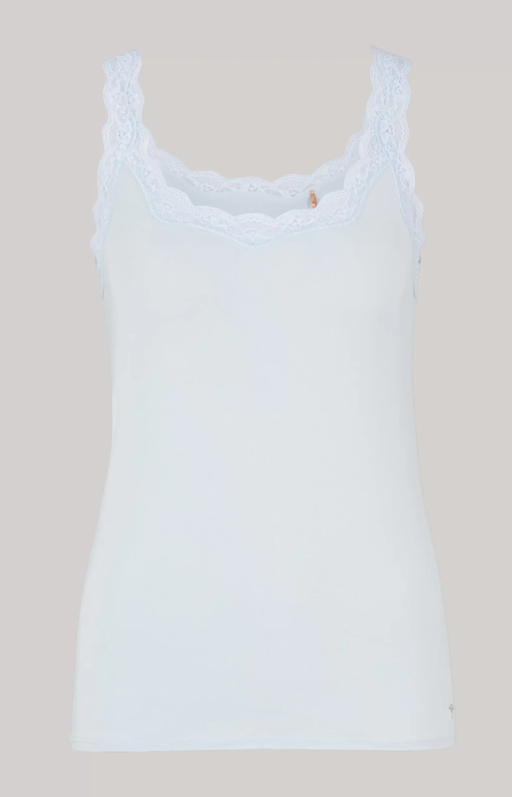 Loungewear tank top in light blue