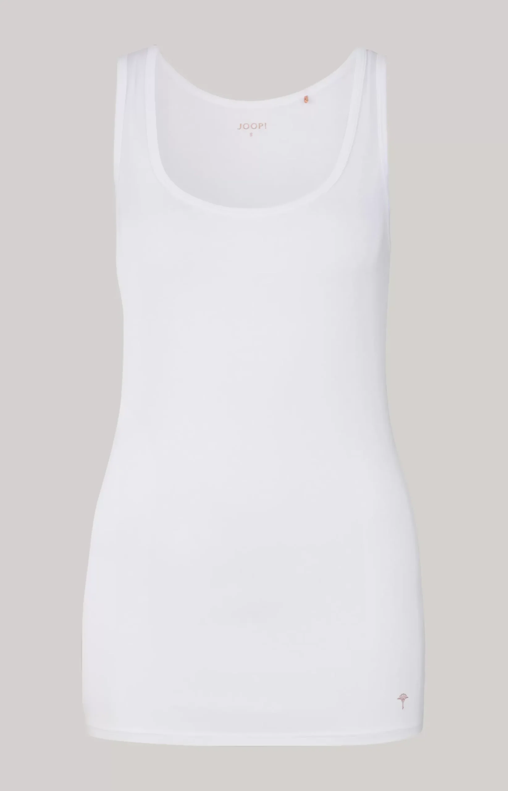 Loungewear tank top in white