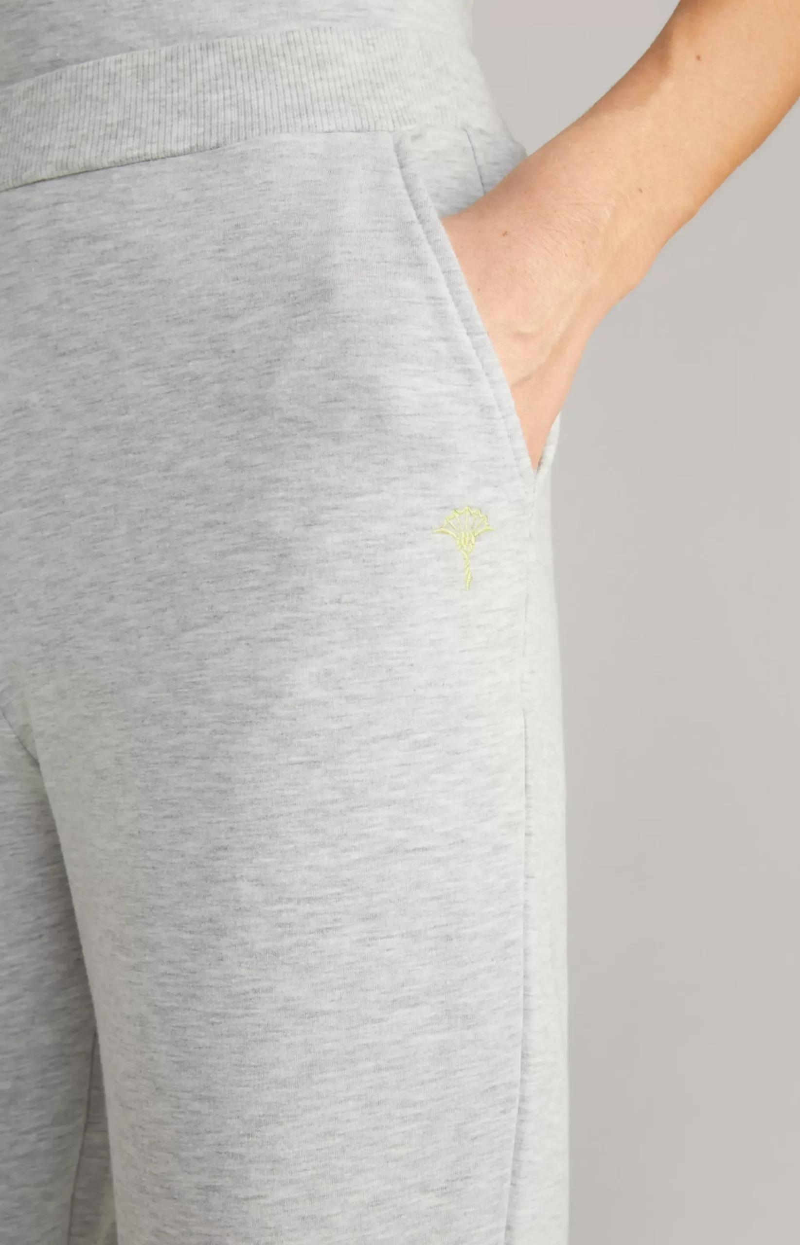 Loungewear Trousers in Grey Melange