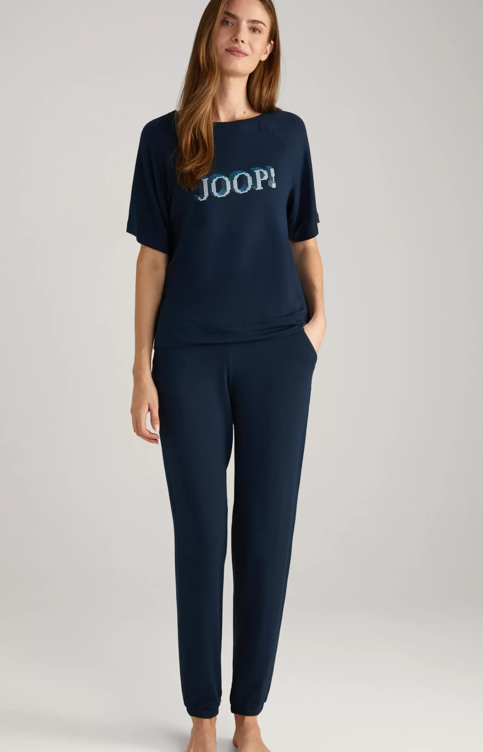 Loungewear Trousers in Midnight Blue