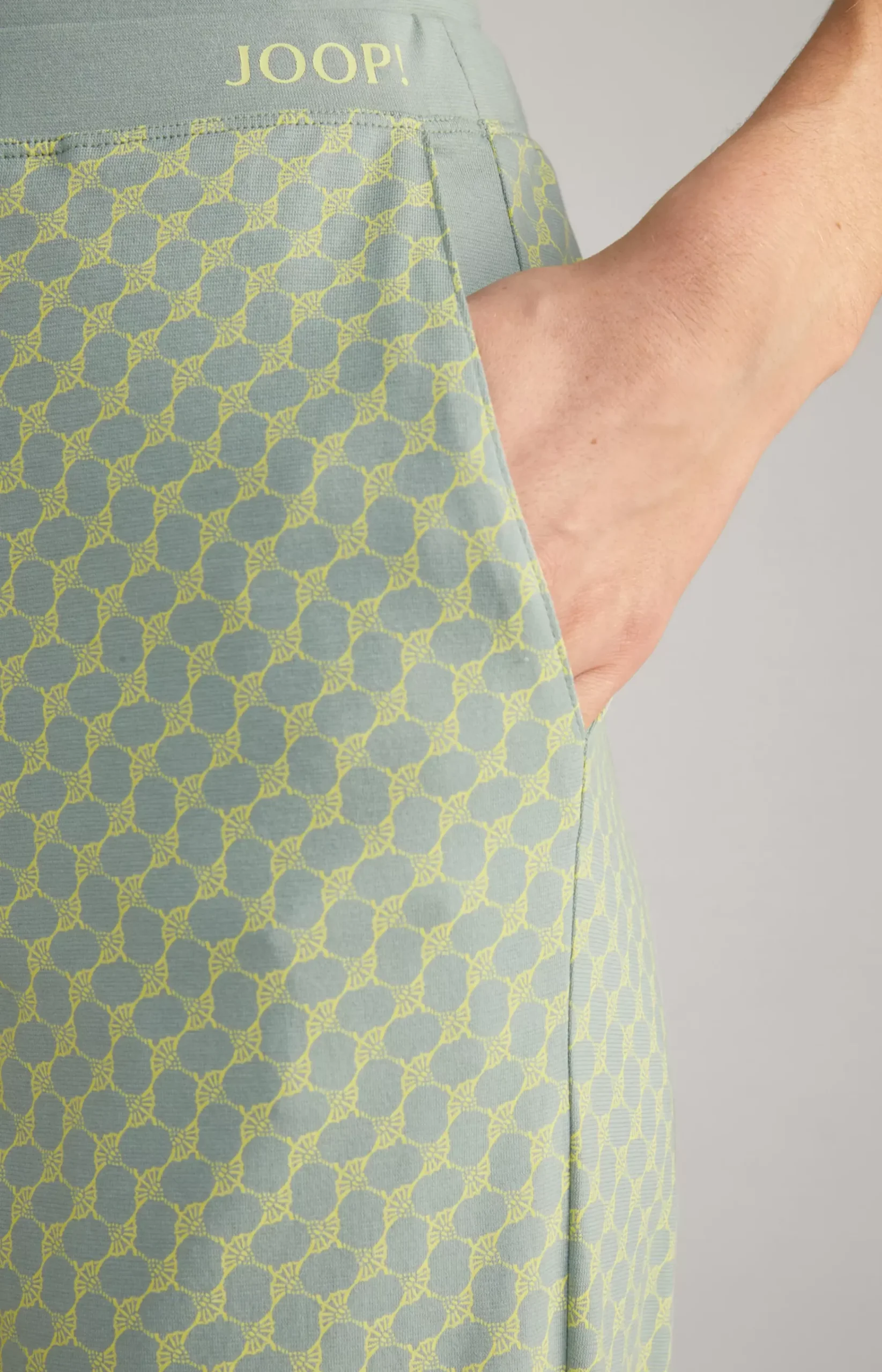 Loungewear Trousers in Sea Grass