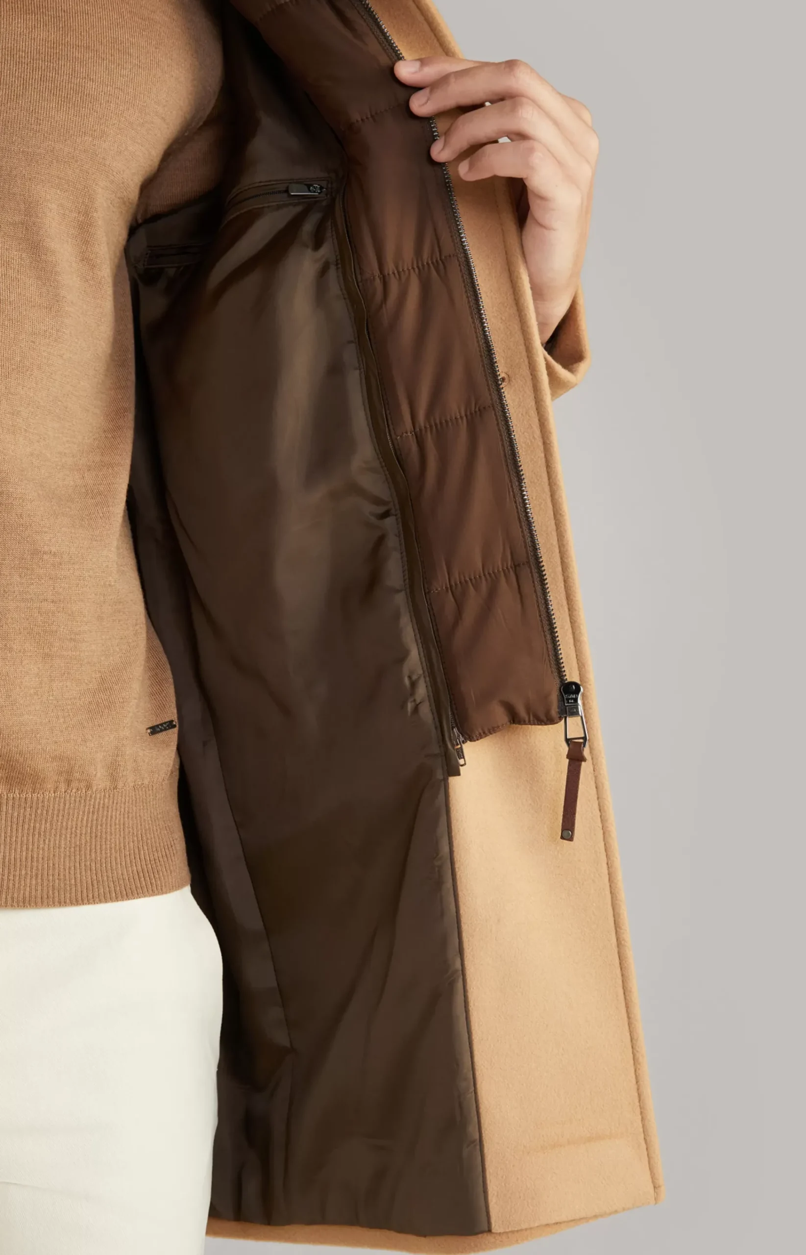 Maico Coat in Light Brown
