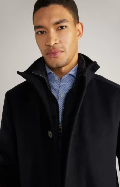 Maico Coat in Navy
