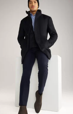 Maico Coat in Navy