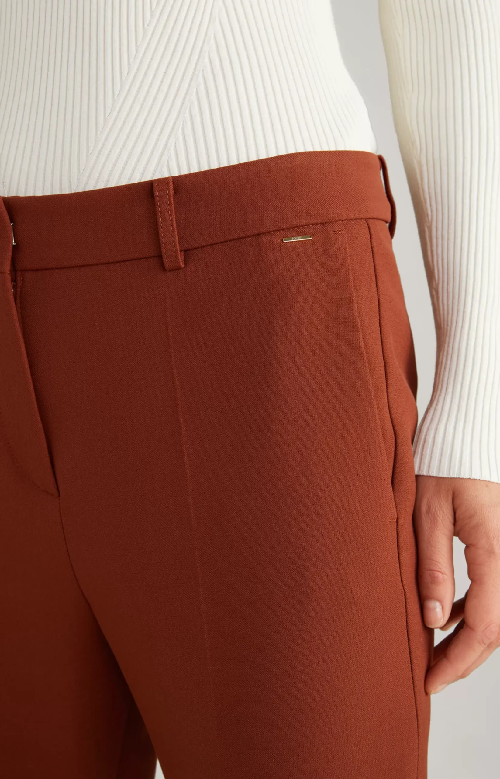 Marlene Trousers in Copper Brown