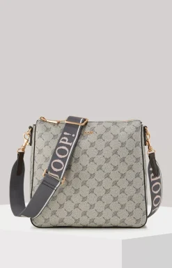 Mazzolino Diletta Jasmina Shoulder Bag in Grey