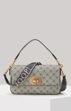 Mazzolino Diletta Nil Shoulder Bag in Grey