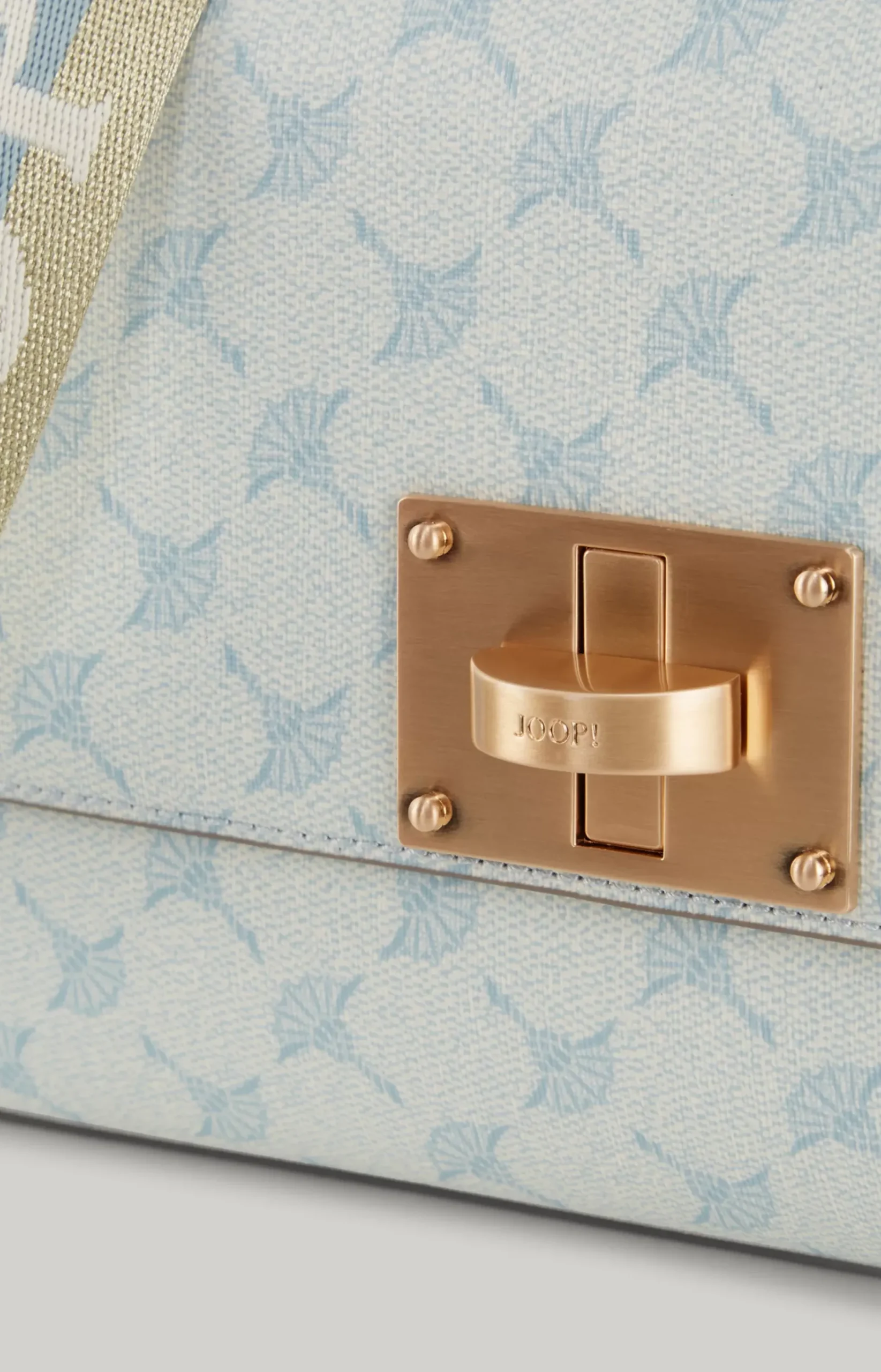 Mazzolino Diletta Nil Shoulder Bag in Light Blue