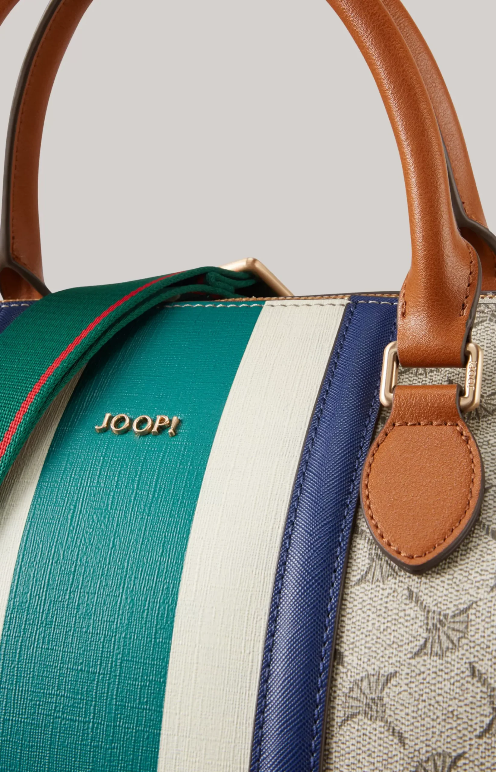 Mazzolino Due Aurora Weekender in Green/Tupe/Purple