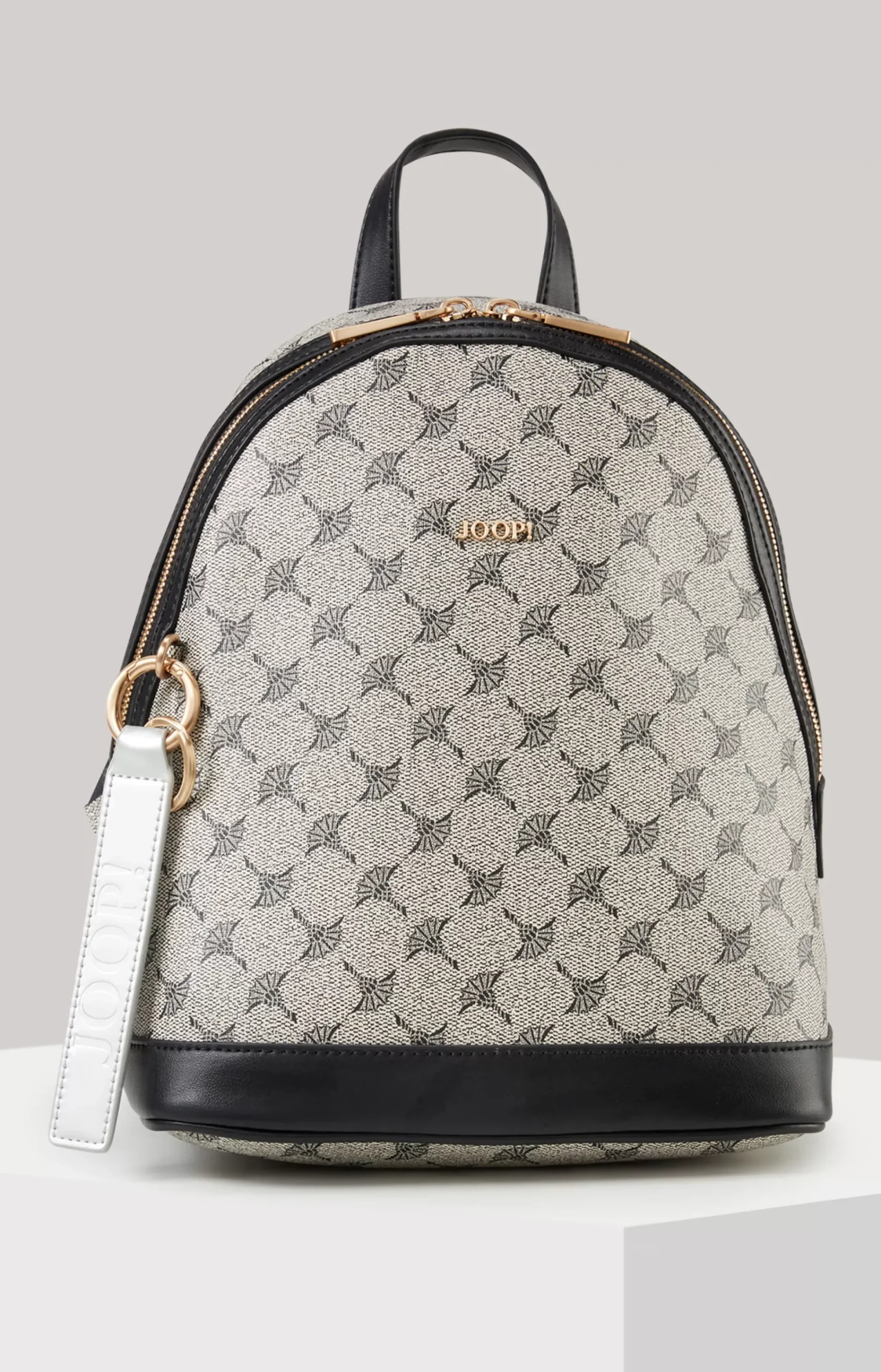 Mazzolino Edition Enrica Backpack in Black/Grey