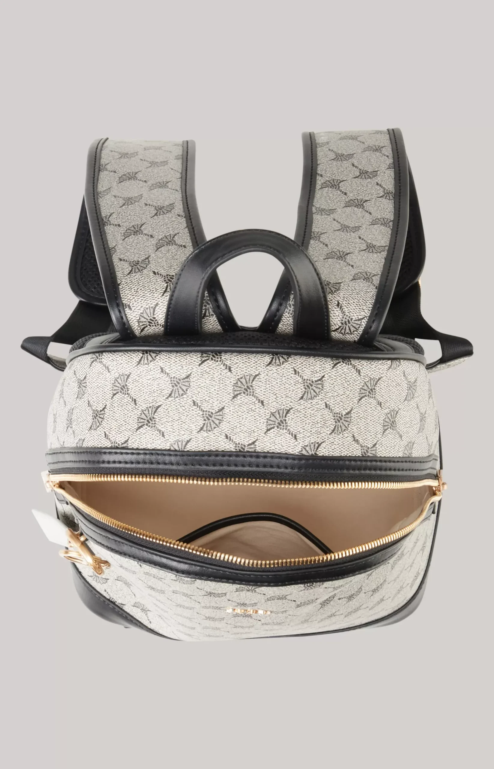Mazzolino Edition Enrica Backpack in Black/Grey