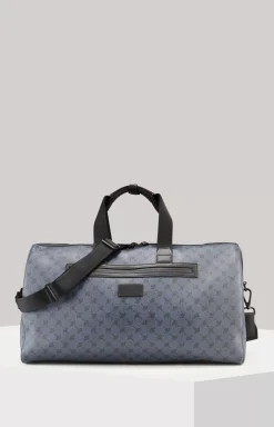 Mazzolino Lev Weekender in a Dark Blue Pattern