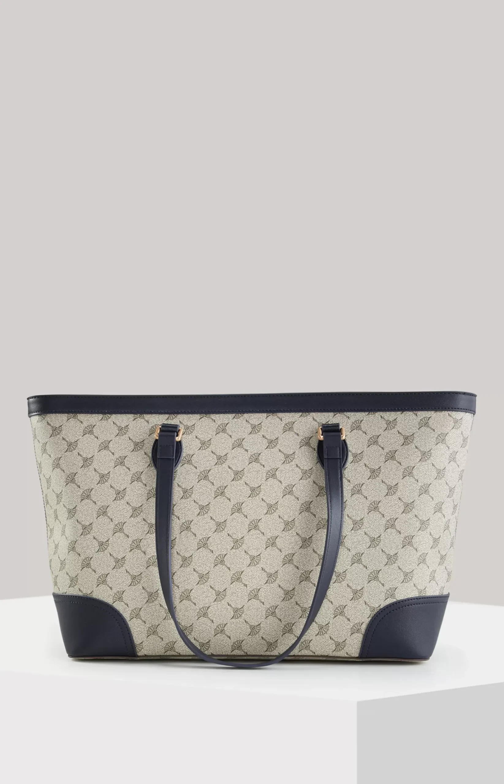 Mazzolino Mariella Shopper in Beige/Blue