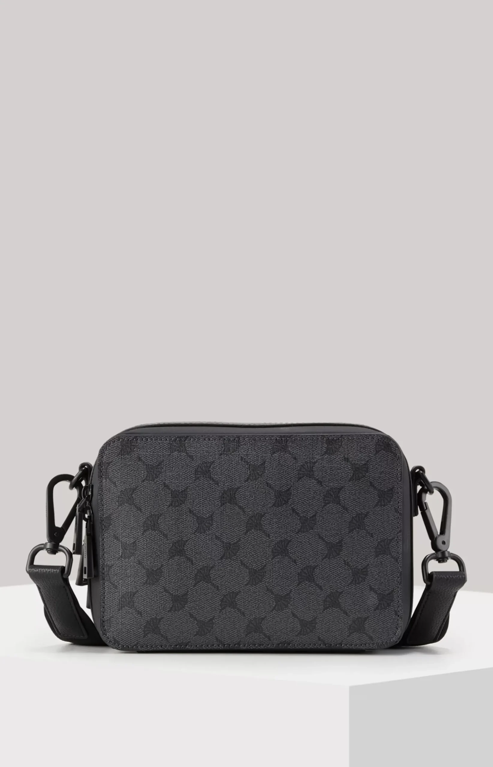 Mazzolino Paolo Shoulder Bag in Black/Grey