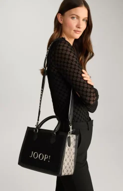 Mazzolino Pelo Aurelia Handbag in Black