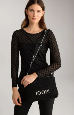 Mazzolino Pelo Wren Shoulder Bag in Black