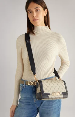 Mazzolino Sousa Shoulder Bag in Blue/Beige