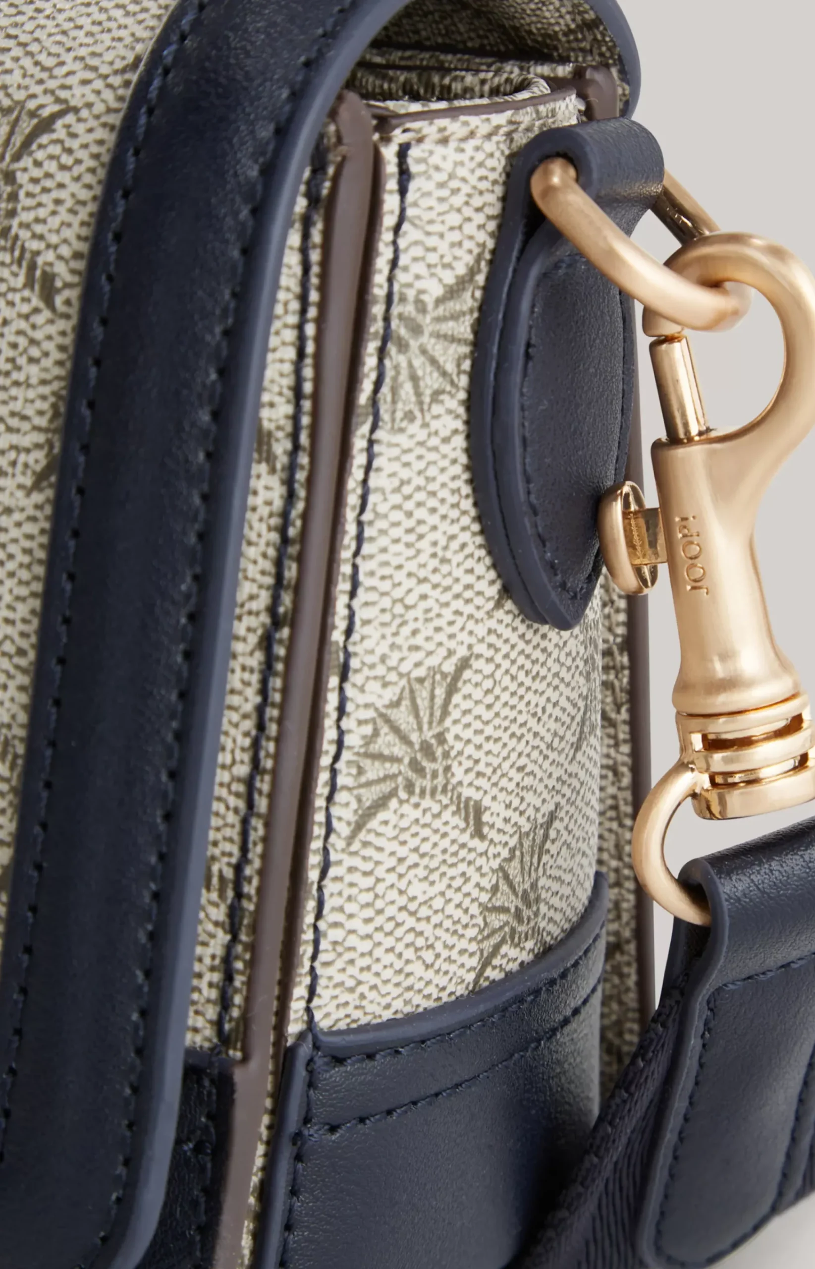 Mazzolino Sousa Shoulder Bag in Blue/Beige