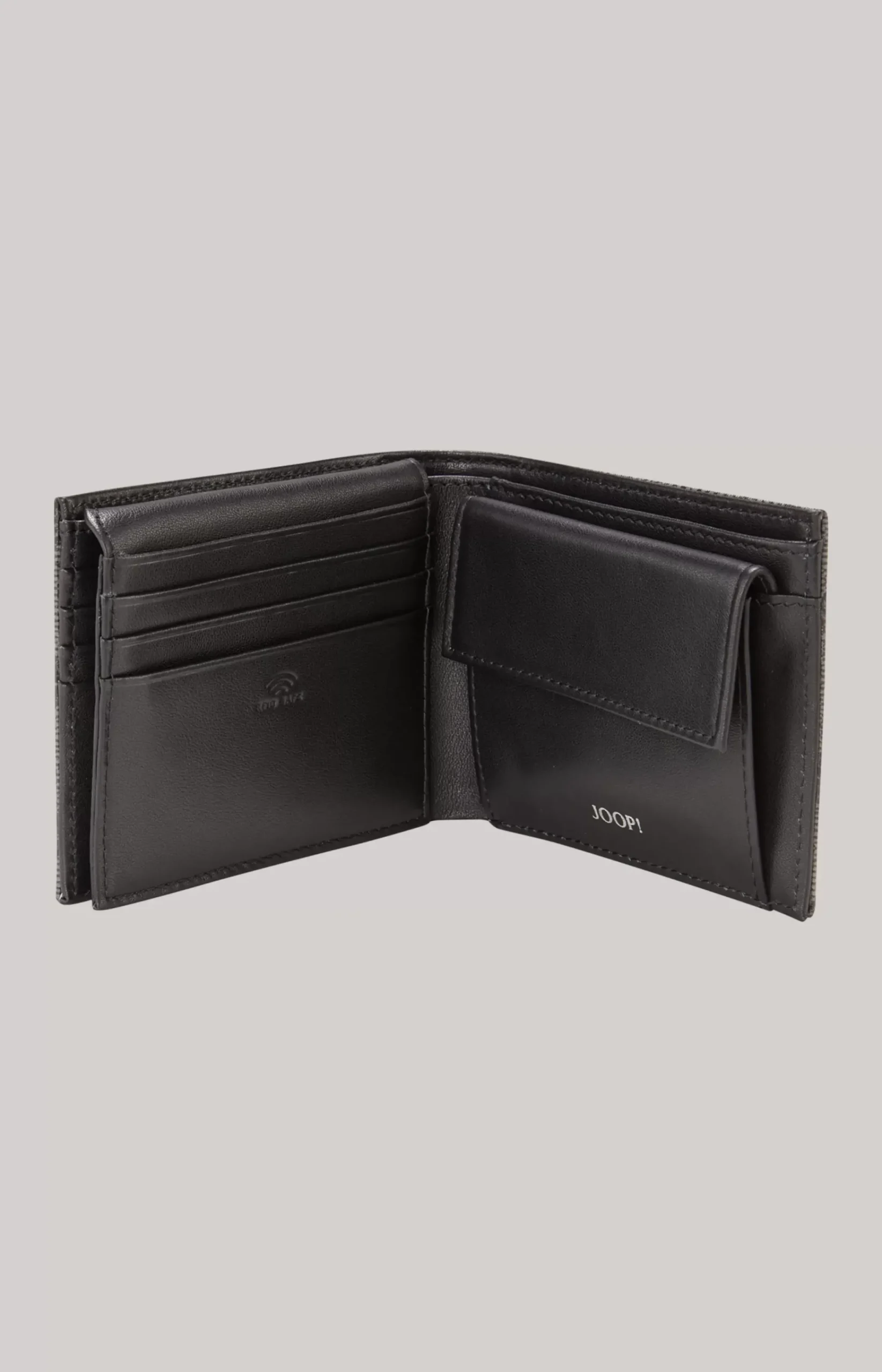 Mazzolino Typhon Wallet in Grey/Black